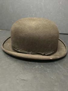 Sombrero de bombín Christy’s London VT, vale la pena forro rojo de Satanás de EE. UU. - Imagen 1 de 10