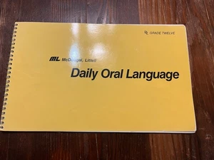 DOL Daily Oral Language Teacher’s Edition McDougal Littell Grammar Grade 12 - Picture 1 of 6