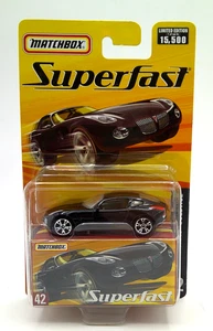 MatchBox SUPERFAST PONTIAC SOLSTICE #42 Black Limited Edition 1 of 15,500 - Picture 1 of 3