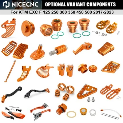 Para KTM EXC F 125-500 2017-2023 NICECNC Palanca de embrague de freno Tapón de drenaje de aceite Foto 1 de 4