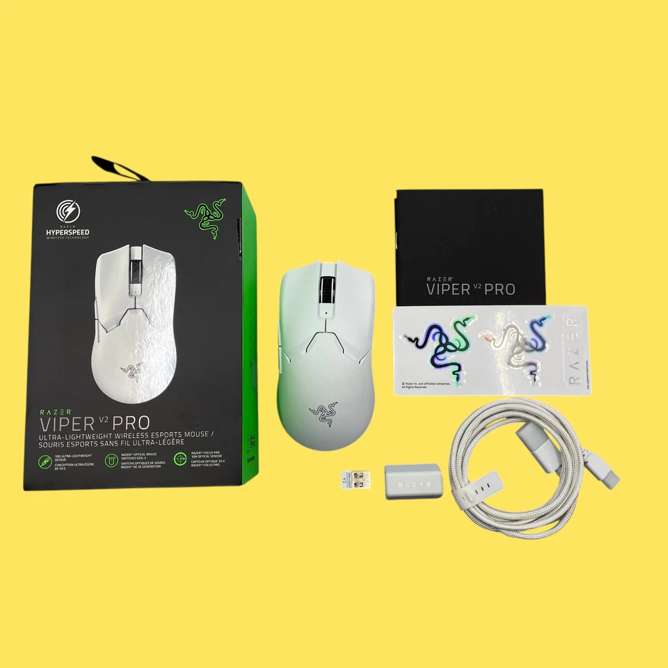 READ Razer Viper V2 Pro RZ01-0439 Lightweight WIRED Gaming Mouse #IS1526 (VK) - Image 1 of 4