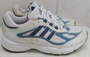 Rare scarpe da corsa vintage Adidas Poseidon bianche 2001 uomo UK 9 - Foto 1 di 9