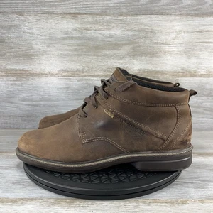 ECCO Men’s Turn GTX Tie Brown Oil Nubuck Leather Chukka Boots Size EU 44 US 10.5 - Picture 1 of 8
