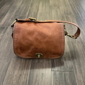 Coach Legacy 65th Anniversary Brown Whiskey Vachetta Leather Shoulder Bag 11127 - Bild 1 von 9