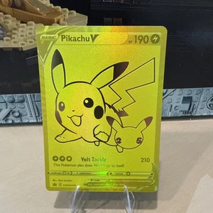 Pikachu V SWSH145 SWSH: Sword & Shield Promo Cards Holo - Picture 1 of 2