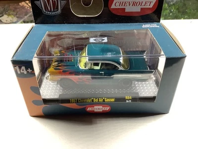 2024 M2 MACHINES 1957 CHEVROLET BEL AIR GASSER NIP 24-72 EXCELLENT CONDITION - Image 1 of 4