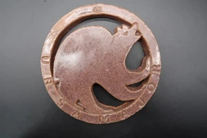 Vtg Mercer Moravian Pottery Ursa Major Big Bear Trivet Art Astrology - Picture 1 of 15