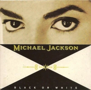 MICHAEL JACKSON RARE Australian BLACK OR WHITE Card Sleeve CD Single 1991 MINT - Picture 1 of 2