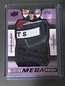 MARK SCHEIFELE MEGA PATCH SHOULDER LOGO 5/5 2021-22 UPPER DECK PREMIER - Bild 1 von 2