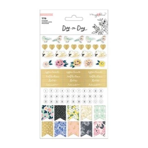 Crate Paper Maggie Holmes Day To Day Planner - Sticker Book Phrases - Picture 1 of 2