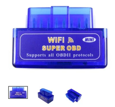 Escáner de código de diagnóstico de coche Super Mini elm327 wifi/bluetooth obd2 1.5 Foto 1 de 4
