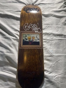 Tabla de skate firmada por BAM MARGERA MTV Viva La Bam PRUEBA JSA - Imagen 1 de 7