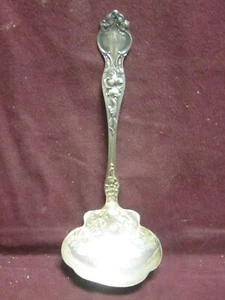 Sterling Wallace VIOLET GRAVY LADLE 7 1/4" 59 grams  no  monogram - Picture 1 of 4