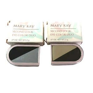 Mary Kay Second Look Color de Ojos Dúo Backstage Azul 2633 Gris Boss Moss 2634 Marrón - Imagen 1 de 6