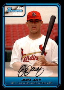 2006  Bowman Draft Picks & Prospects Draft Picks #DP10 Jon Jay Cardinals