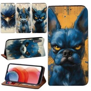 UK PU Leather Flip Wallet Book Cover Case - For Alcatel 1C 1S 1V 3L (2020) Phone - Picture 1 of 21