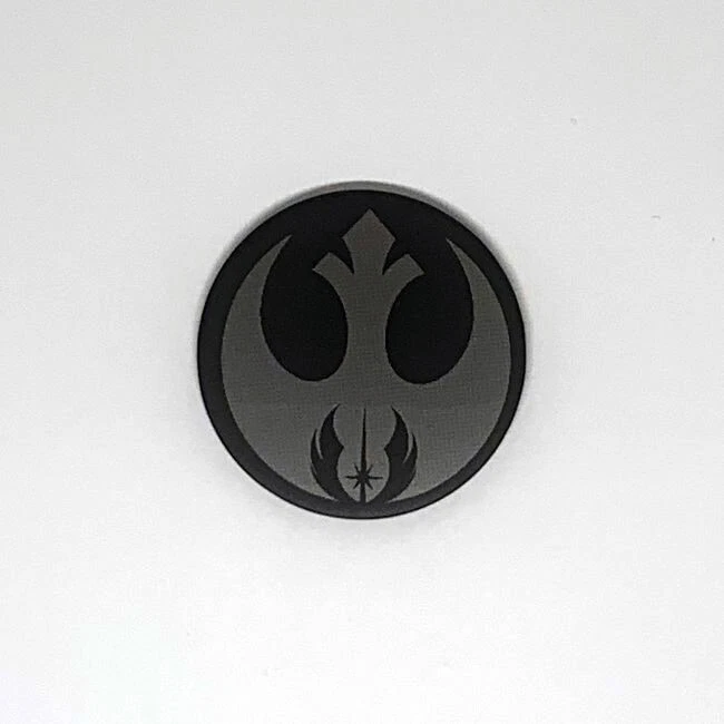 Star Wars Rebel Jedi Logo Golf Ball Marker Novelty Gift Laser