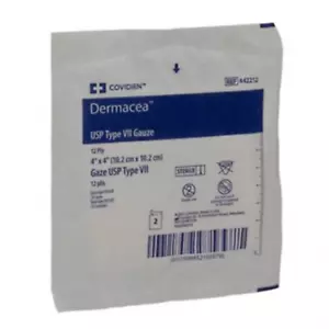Kendall Dermacea™ Sterile USP Type VII Gauze Sponge, 12-Ply, 2s, 4" x 4" - Picture 1 of 1