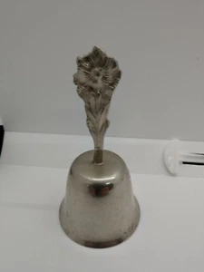 Mothers Day Bell Bachelor Button Flower Design Danbury Mint 1976 - Picture 1 of 3