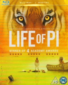 La Vida De Pi (2012) Blu-ray, Suraj Sharma, Irrfan Khan, Adil Hussain - Imagen 1 de 2