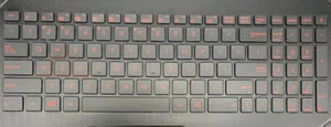 Asus ROG Strix GL502 GL502VML GL502VMZ BACKLIT LAPTOP KEYBOARD KEYS KEYCAPS - Picture 1 of 4