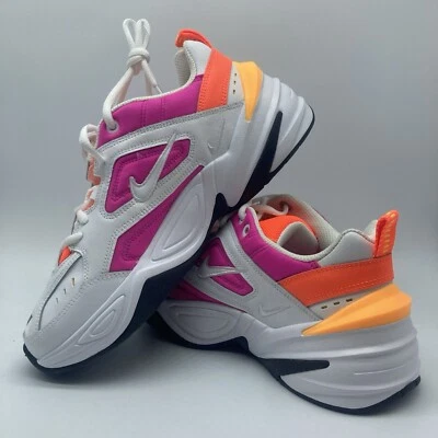 Nike Womens M2K Tekno 'Laser Fuchsia' Shoes Sneakers Size 7.5 US AO3108-104 - Image 1 of 4