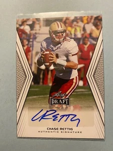 A33,309 - 2014 Leaf Draft Autographs #ACR1 Chase Rettig - Picture 1 of 1
