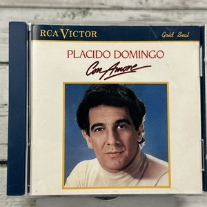 Placido Domingo Con Amore RCA Victor Gold Seal Classical Music [1982 CD Album] - Foto 1 di 4