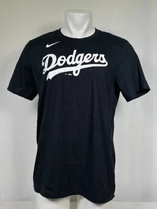 Mookie Betts #50 Los Angeles Dodgers Nike Black Jersey T-Shirt Men's LARGE NWT - Picture 1 of 13