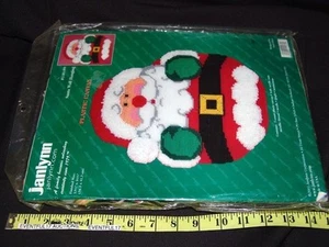 KIT DE LONA PLÁSTICA COLGANTE DE PARED JANLYNN SANTA NUEVO EN PAQUETE - Imagen 1 de 3