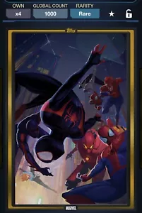 Topps Marvel Collect - 2019 Comic Book Day - Gold Spider-Verse #1 - Picture 1 of 1