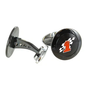 Nicky Hayden Kentucky Kid Moto GP Racing #1 Mens Black Stainless Steel Cufflinks - Picture 1 of 5