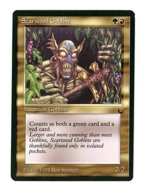 Scarwood Goblins  - Magic the Gathering  MTG - The Dark English LP - Image 1 of 2