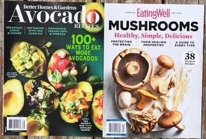 2024 BETTER HOMES & GARDENS AVACADO - MUSHROOMS delish Time illustrated Cooks - Picture 1 of 1
