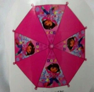 Disney Kinder Dora the Explorer Figur 27" Original Lizenz Regenschirm! Neu! - Bild 1 von 2