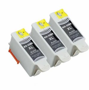 Compatible with Kodak 30 30XL ESP C315 C310 Ink Cartridges 3 Black - Picture 1 of 4