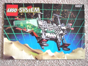 LEGO 6897, SPACE POLICE, REBEL HUNTER. Complete Instructions Booklet. 120364 - Picture 1 of 4