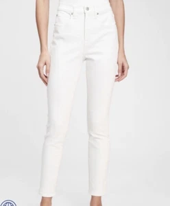 GAP True Skinny Jeans Damen Weiß Größe 28R - Bild 1 von 6
