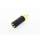 Microphone AUX Speaker Audio Out Adapter for Samsung SDS-5102, 5122 (Gold)