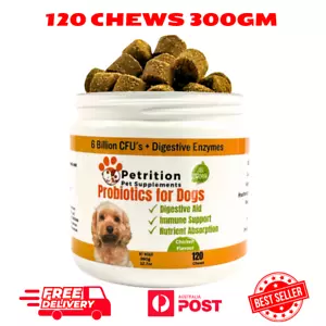 Probiotic For Dogs - Digestive, Gut, Paw Licking, Yeast Infection, Diarrhoea - Picture 1 of 17