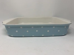 Rare Baking Days Light Blue 15" Rectangular Baker by Spode - Picture 1 of 6