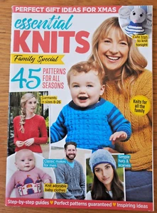 Essential Knits Family Special Mag 45 Patterns for all Seasons Garments 8-26 VGC - Picture 1 of 6