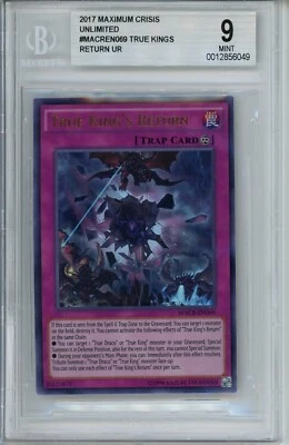 Yugioh! True King's Return - #MACR-EN069 - Ultra Rare - BGS 9 - Image 1 of 2