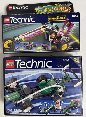 LEGO TECHNIC lot: Spy Runner (8213) Bungee Chopper (2854) Retired New in Box - Image 1 of 4