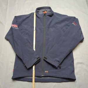 Scruffs Arbeitsjacke Herren Large blau Windbreaker gefüttert Mantel Firmenlogo Hardwear - Bild 1 von 12