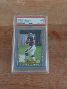 1999 Topps Season Opener #159 Daunte Culpepper RC PSA 9 Minnesota Vikings - Picture 1 of 1