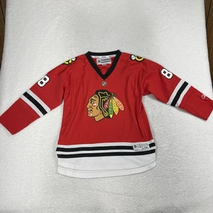 Reebok Jugend Gr. L/XL Chicago Blackhawks #88 Kane NHL Hockey Trikot ~rot/schwarz~ - Bild 1 von 12