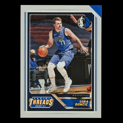 Luka Doncic 2020-21 Panini Chronicles Threads Basketball Bronzecard No.82 - Image 1 of 2