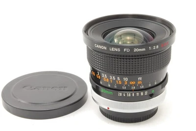 [Casi COMO NUEVO] Raro ”O” Canon FD 20mm f/2.8 S.S.C. Lente gran angular SSC MF JAPÓN Foto 1 de 4