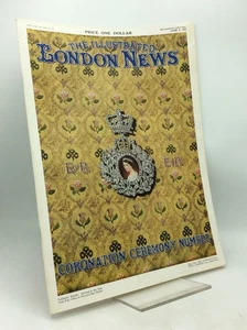 ILLUSTRATED LONDON NEWS - CORONATION CEREMONY - JUNE 6 1953 - Queen Elizabeth II - Picture 1 of 9